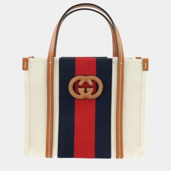 Gucci Interlocking G Mini Tote - Picture 1 of 8